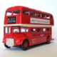 Picture of LONDON DOUBLE DECKER ROUTEMASTER BUS MODEL in Red