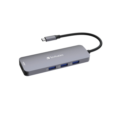 Picture of VERBATIM USB-C PRO MULTIPORT HUB 8 PORT