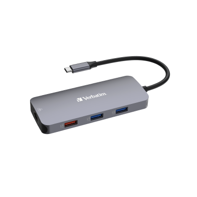 Picture of VERBATIM USB-C PRO MULTIPORT HUB 9 PORT