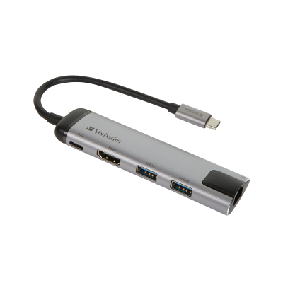 Picture of VERBATIM USB-C SLIM MULTIPORT HUB