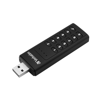 Picture of VERBATIM KEYPAD SECURE USB MEMORY STICK.