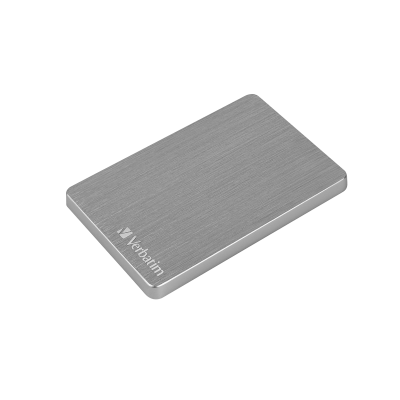 Picture of VERBATIM STORE N GO ALUMINIUM METAL SLIM HARD DRIVE.