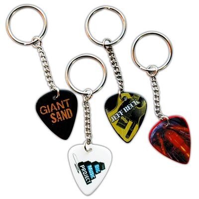 Picture of GUITAR PICK PLECTRUM KEYRING