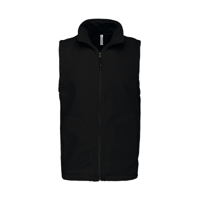 Picture of FLEECE BODYWARMER VEST in Black