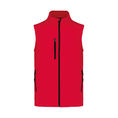 Picture of 3-LAYER SOFTSHELL BODYWARMER VEST in Red