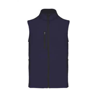 Picture of 3-LAYER SOFTSHELL BODYWARMER VEST in Dark Blue