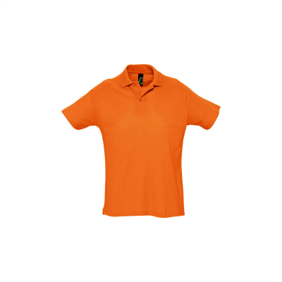 Picture of PIQUE POLO SHIRT in Orange