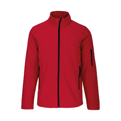 Picture of 3-LAYER SOFTSHELL JACKET in Red