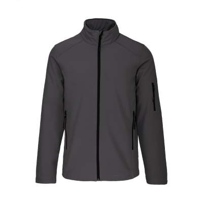 Picture of 3-LAYER SOFTSHELL JACKET in Dark Grey