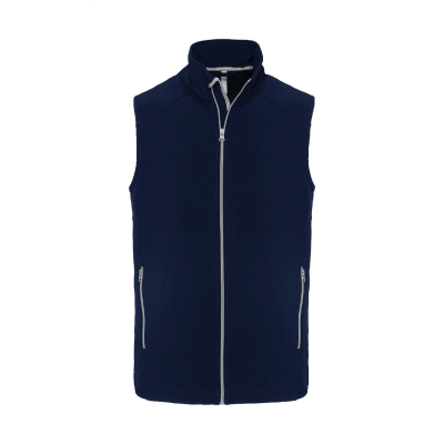 Picture of 2-LAYER SOFTSHELL BODYWARMER VEST in Dark Blue