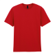 LIGHT COTTON TEE SHIRT in Red image 2