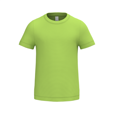 Picture of CHILDRENS SPORTS TEE SHIRT in Lime Green
