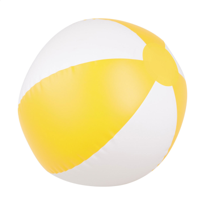 Picture of BEACH BALL (Ø23 CM) in Yellow.