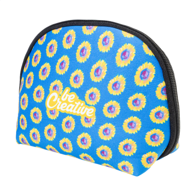 Picture of CUSTOM RPET COSMETICS BAG in Black