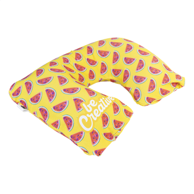 Picture of CUSTOM TRAVEL PILLOW in White