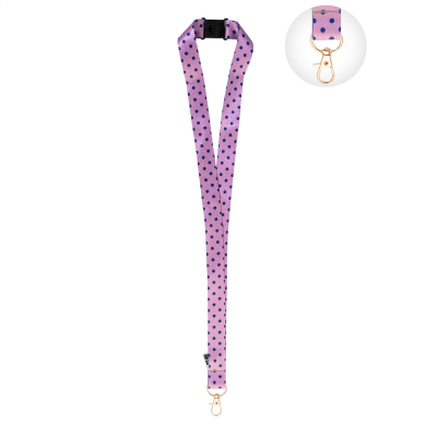 Picture of CUSTOM SUBLIMATION LANYARD in Rose