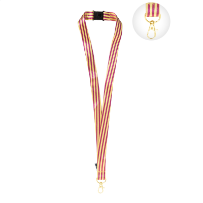 Picture of CUSTOM SUBLIMATION LANYARD in Gold