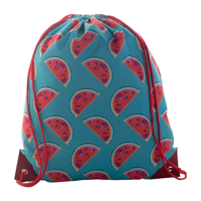 Picture of CUSTOM DRAWSTRING BAG in Red
