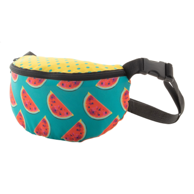 Picture of CUSTOM RPET WAIST BAG in Black