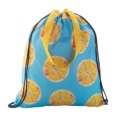 Picture of CUSTOM DRAWSTRING BAG in Black