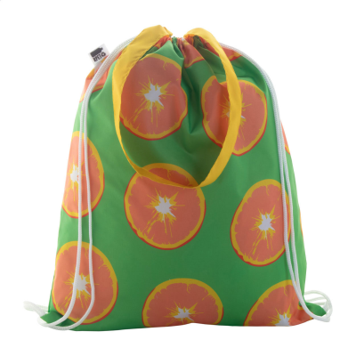 Picture of CUSTOM DRAWSTRING BAG in White