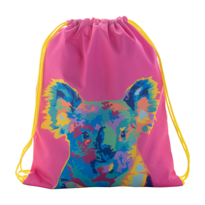 Picture of CUSTOM DRAWSTRING BAG FOR CHILDRENS in Yellow