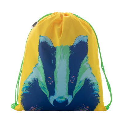 Picture of CUSTOM DRAWSTRING BAG FOR CHILDRENS in Green