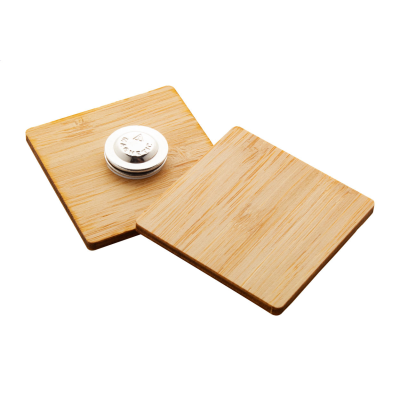 Picture of BAMBOO BADGE in Natural.