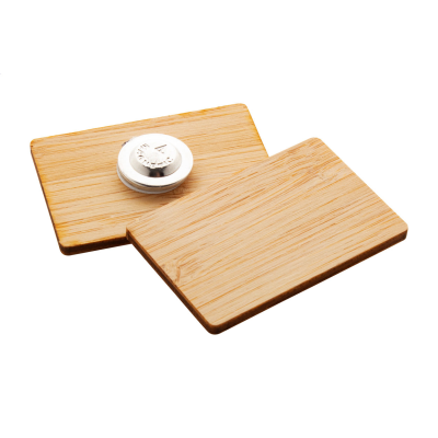 Picture of BAMBOO BADGE in Natural.