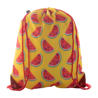 Picture of CUSTOM DRAWSTRING BAG in Red