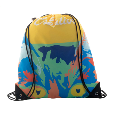 Picture of CUSTOM DRAWSTRING BAG in Black