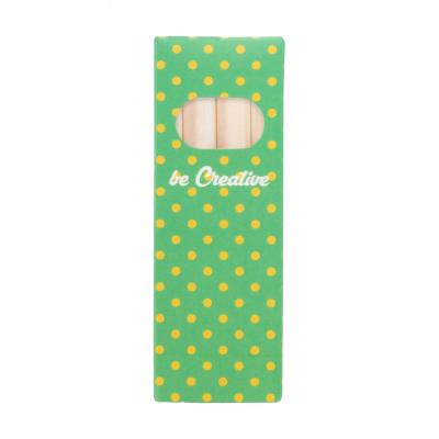 Picture of CUSTOM 4 PC PENCIL SET in White