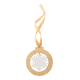 Picture of CHRISTMAS TREE ORNAMENT, SNOWFLAKE in Natural