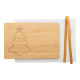 Picture of CHRISTMAS CARD, TREE in Natural