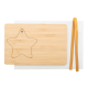 Picture of CHRISTMAS CARD, STAR in Natural