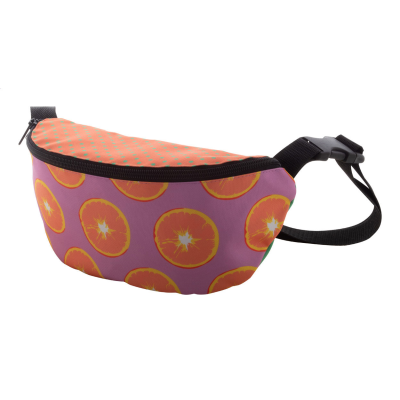 Picture of CUSTOM RPET WAIST BAG in Black