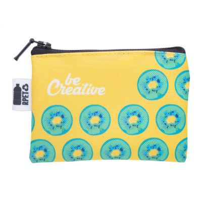 Picture of CUSTOM RPET PURSE in Black.