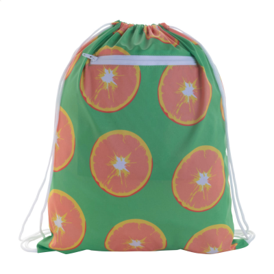Picture of CUSTOM DRAWSTRING BAG in White