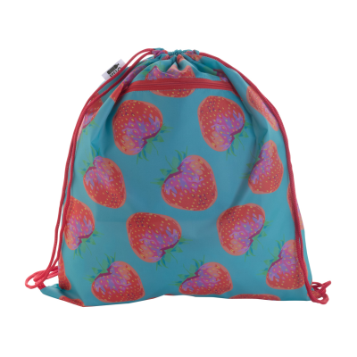 Picture of CUSTOM DRAWSTRING BAG in Red