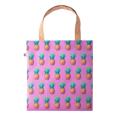 Picture of CUSTOM SHOPPER TOTE BAG in White