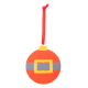 Picture of CHRISTMAS TREE ORNAMENT, SANTAS BELLY in Red
