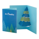 Picture of 3D CHRISTMAS CARD, CHRISTMAS TREE in White