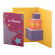 Picture of 3D CHRISTMAS CARD, GIFT BOX in White