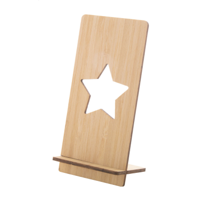 Picture of MOBILE PHONE HOLDER, STAR in Natural
