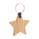 Picture of CHRISTMAS KEYRING, STAR in Natural