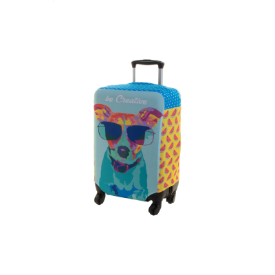 Picture of CUSTOM LUGGAGE COVER in White