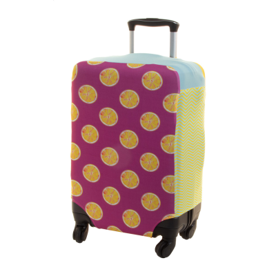Picture of CUSTOM LUGGAGE COVER in White