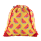 Picture of CUSTOM DRAWSTRING BAG in Red
