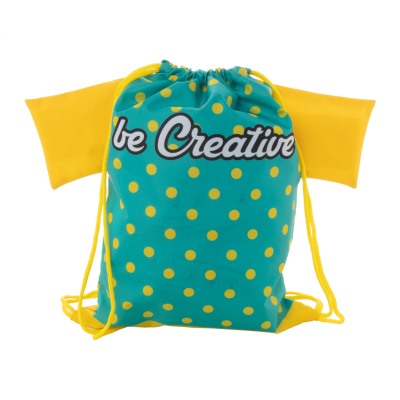 Picture of CUSTOM DRAWSTRING BAG FOR CHILDRENS in Yellow