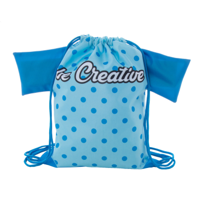 Picture of CUSTOM DRAWSTRING BAG FOR CHILDRENS in Blue